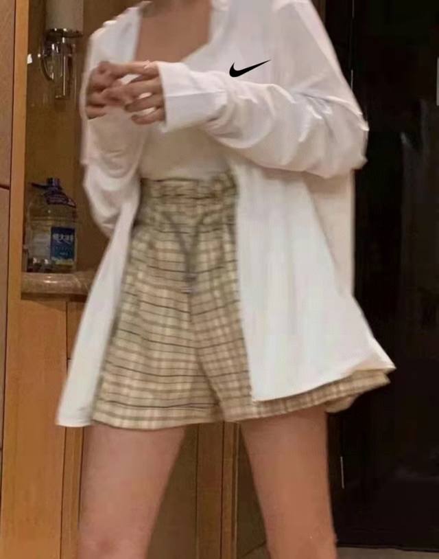 High-end Nike basic versatile loose couple sun protection clothing, no feeling