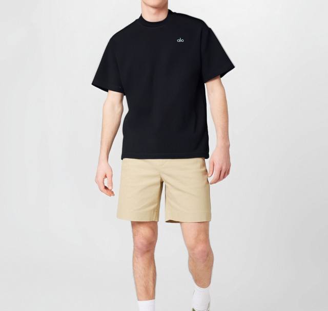 Alo New Cabinet Couple Round Neck Short Sleeve T-shirt, Cabinet Synchronous Uppe