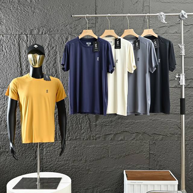 On Angpao outdoor ice silk quick-drying round neck short sleeves! Soft, skin-fri