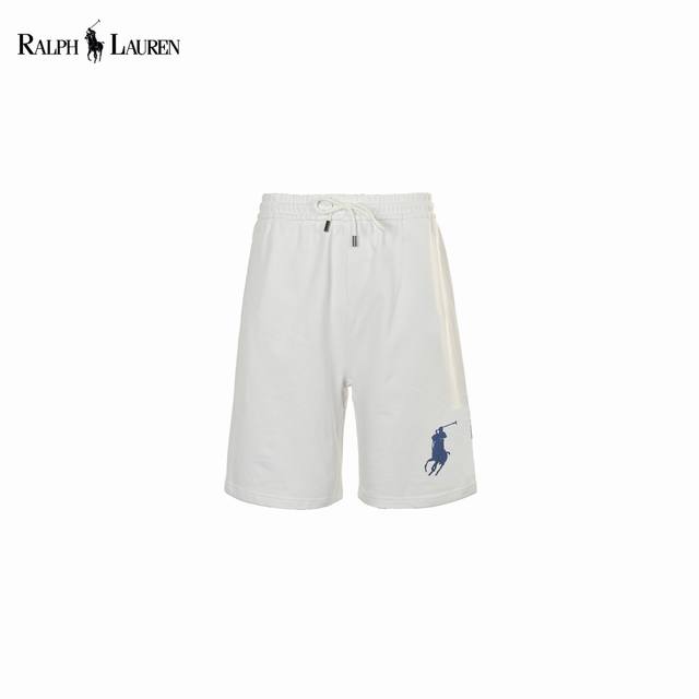 Ralph Lauren Basic Pony Embroidered Shorts Men's and women's cotton fabric is mo