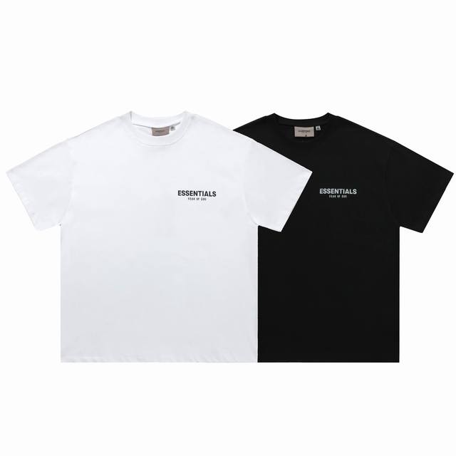 Fear Of God Double-line Essentials 3D Printed Floral Tee The top version is a 1: