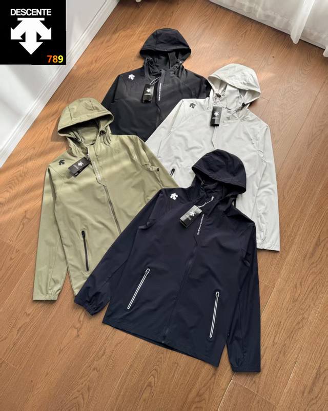 DESANTE Athletic series men's hooded jacket sun protection clothing. The price-