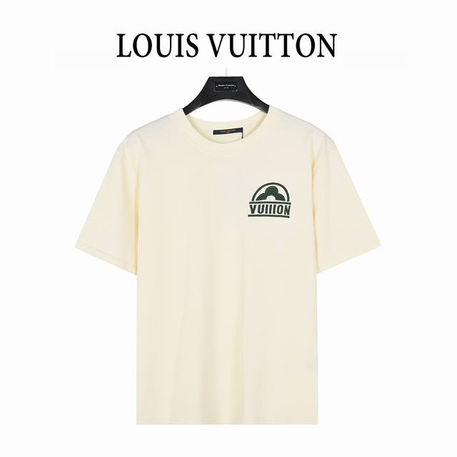 Louis Vuitton Louis Vuitton fan-shaped four-leaf clover logo embroidered short-s