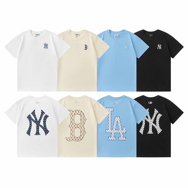 Style No. 614 Mlb Old Flower Series Ss24 Boston Red Sox American Retro Big Logo