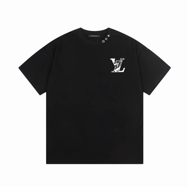 6666# Louis Vuitton black and white Logo colorblocking The logo is refined and u