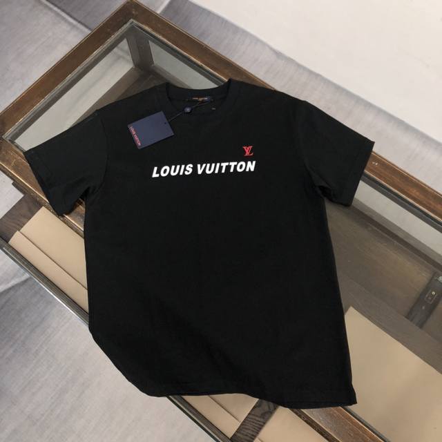 6680# Louis Vuitton Lv Louis Vuitton 25Ss new summer round neck short-sleeved T-