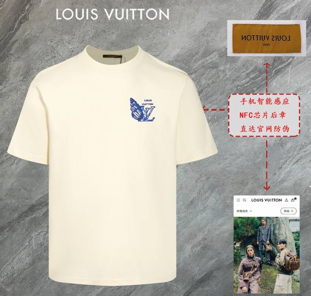 6669# Louis Vuitton Lv 2025 new high-quality round-neck short-sleeved T-shirt cu