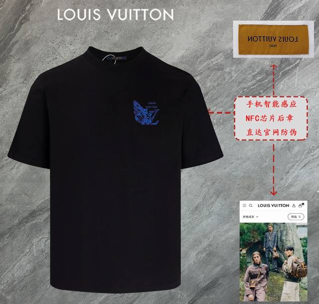 6669# Louis Vuitton Lv 2025 new high-quality round-neck short-sleeved T-shirt cu