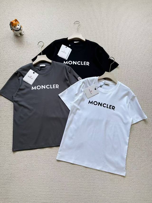 Hot new arrival, customized water-soluble cotton fabric. Moncler men's letter pr