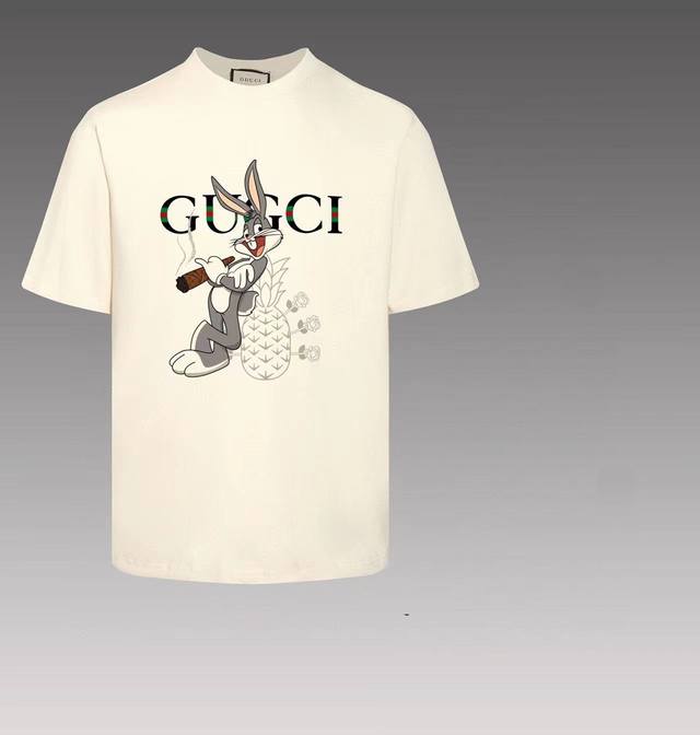 8893 #High quality Gucci~Gucci 2025 new round neck short-sleeved T-shirts are al