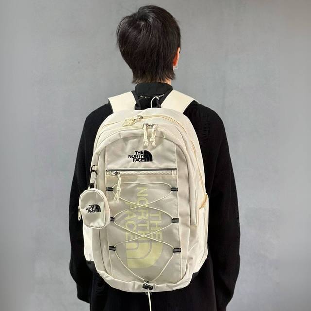 Top version Thenorthface backpack, single shoulder bag, school bag for men and w