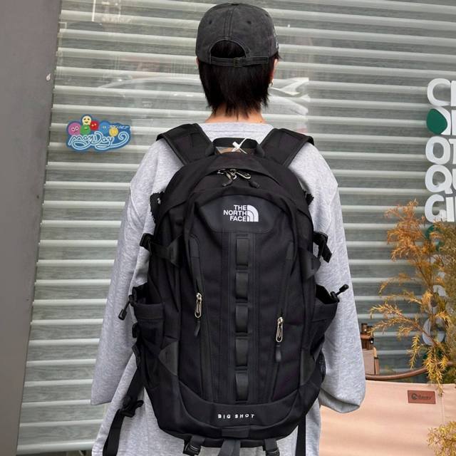 Top version Thenorthface backpack, single shoulder bag, school bag for men and w