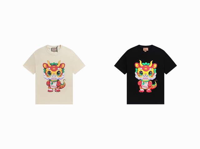 8849# Gucci new product! 2025 early spring series high-weight short-sleeved Made