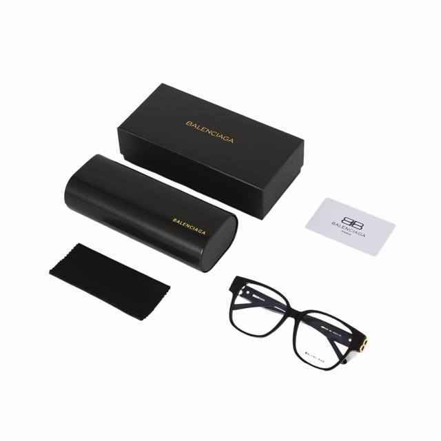 Balenciaga classic Balenciaga Bb logo plate frame square optical frame unisex co
