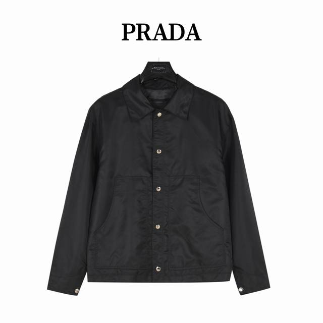 Prada Prada double-sided large pocket thin jacket Rarely available in trade chan