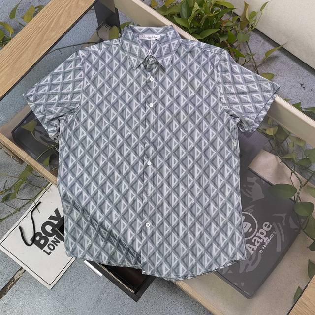 2025 New Dior Dior full-printed letter pattern Logo printed casual couple short-