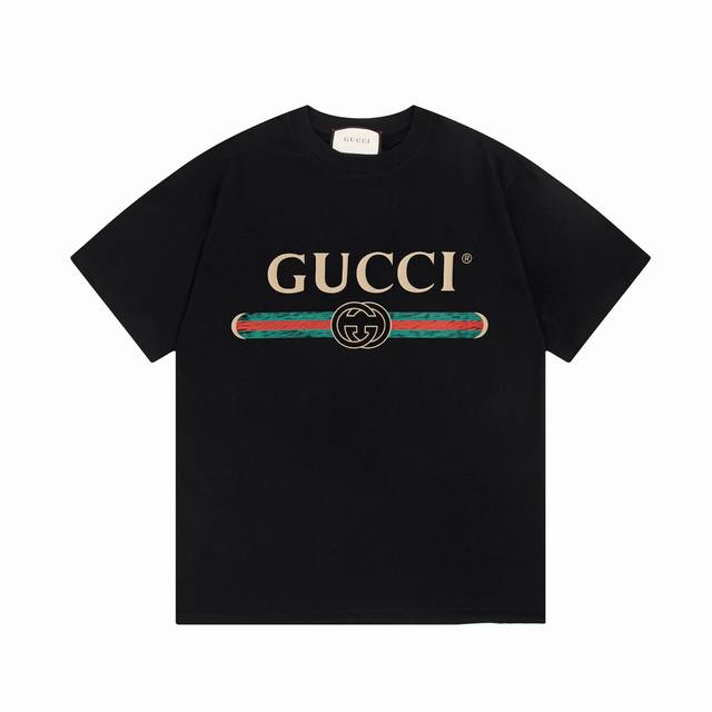 8833# Gucci classic timeless simple printed logo with refined upgrade, inspired
