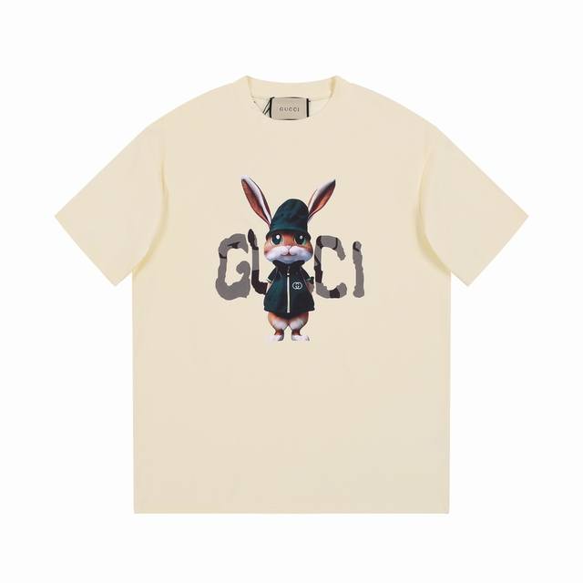 8830# Gucci 25Fw Spring and Summer's latest joint camouflage long-eared rabbit l