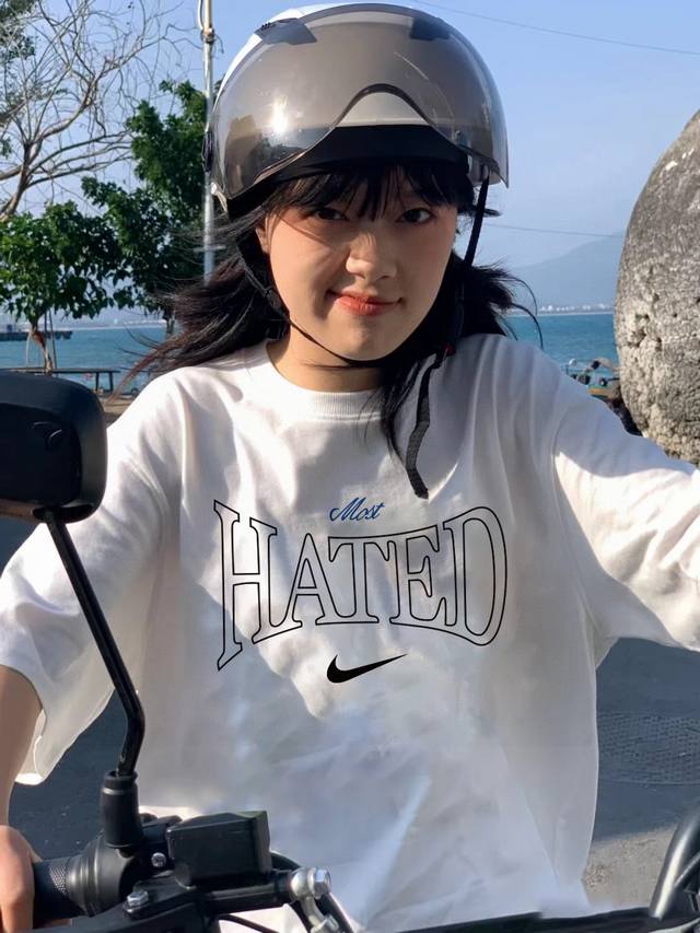High quality Nike Nike counter synchronized big trend letter series printed cou