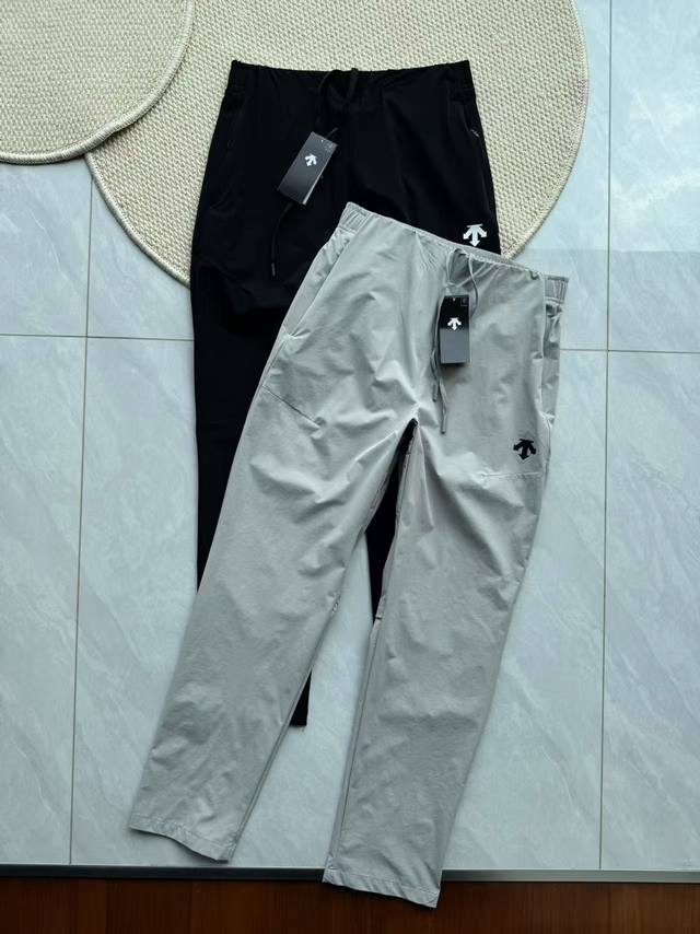 Descente summer men's woven breathable outdoor sports pants quick-drying pants!