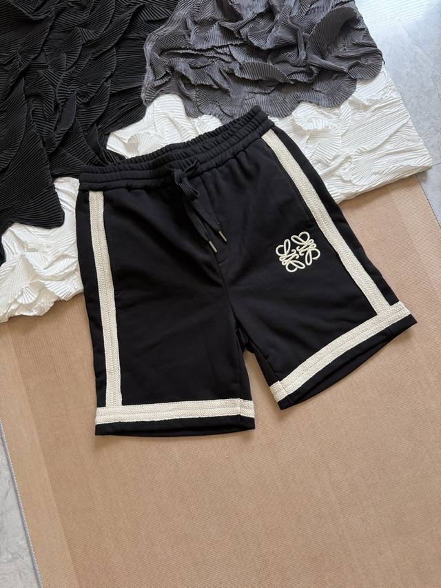 Loewe Loewe Ribbon Splicing Daily Casual Shorts The craftsmanship is extremely e