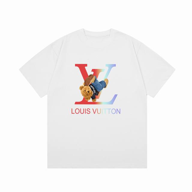 6658# Louis Vuitton bear letter print The logo is exquisite, inspired by the ret