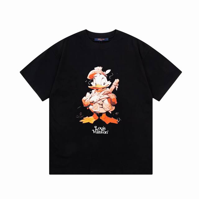 6652# Louis Vuitton Hermit Duck letter print The large logo is exquisitely upgra