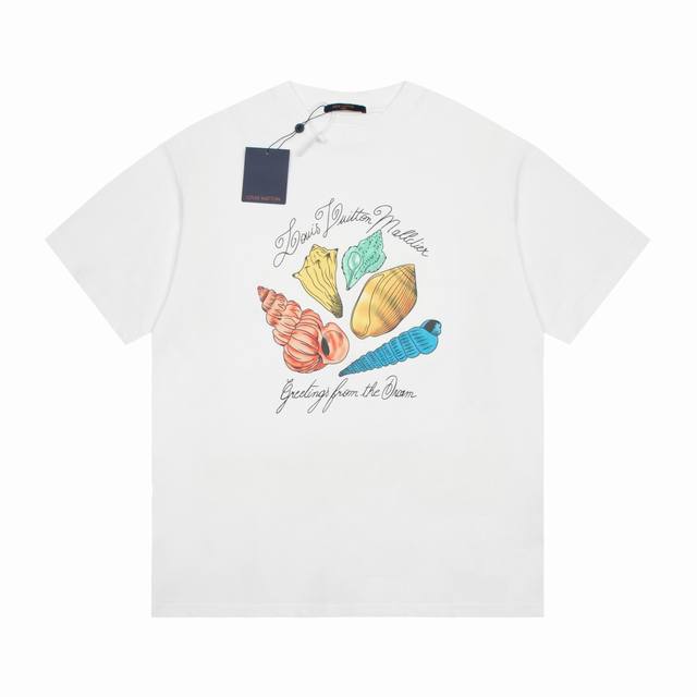 6645# High quality Lv Louis Vuitton Fw24 shell short sleeves, color-matching fix