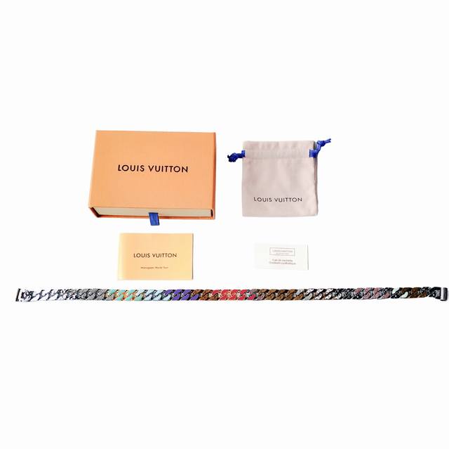 Louis Vuitton Lv Soapy new macaron Cuban necklace! Code: MP3420-Official website