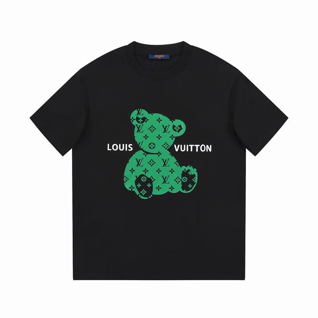 New Lv Donkey 23Ss Spring and Summer new T-shirts are available! Lv cartoon bea