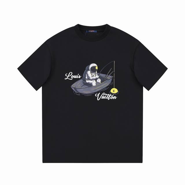 Louis Vuitton Louis Vuitton show limited 23Ss new astronaut black and white prin