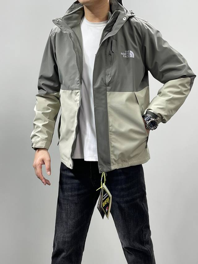 1658# Winter 3-in-1 Tfn North Face Classic Counter Men's 3-in-1 2-piece Jacket!
