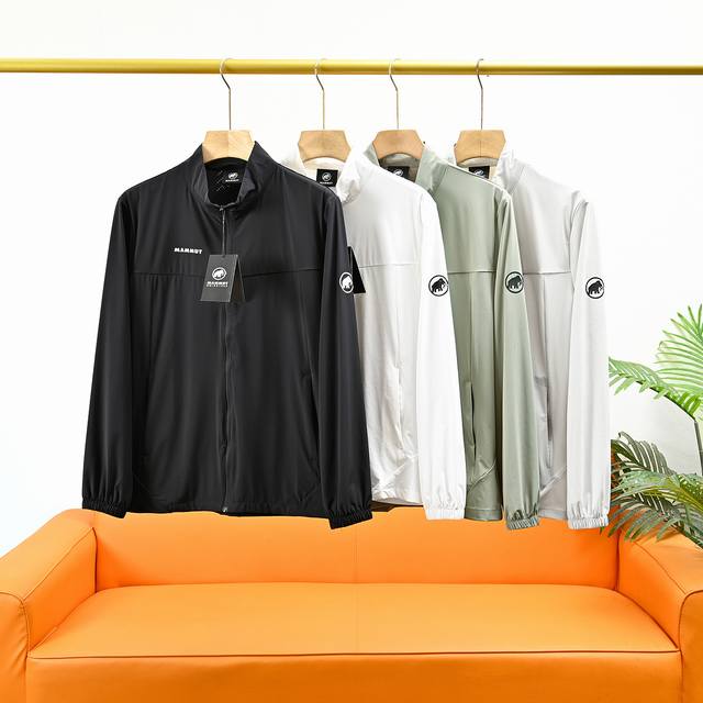 Mammut 25Ss new summer men's stand-up collar outdoor sports casual skin clothing