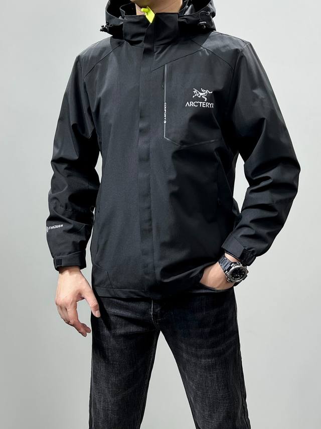 19883# Arc'teryx Hooded Outdoor Sports Soft Shell Windbreaker Classic New Arriva
