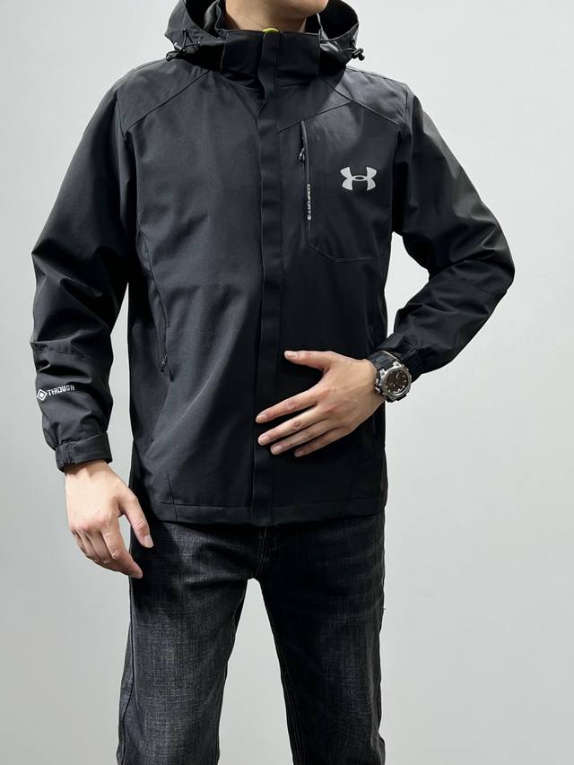 19881# 24th autumn Under Armour hooded casual assault jacket! spring hooded wind
