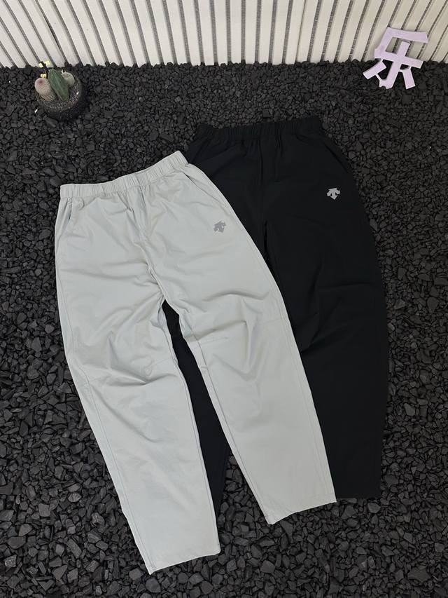 Descente summer new men's weather woven outdoor mountaineering fitness solid col