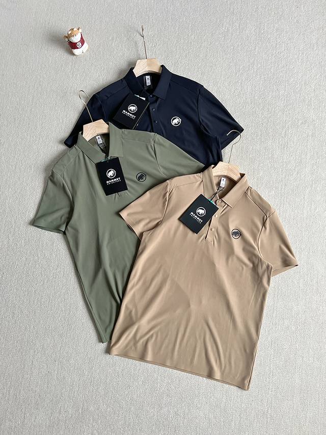 Mammut Mammut's high-end glued quick-drying Polo shirt unlocks a new summer dres