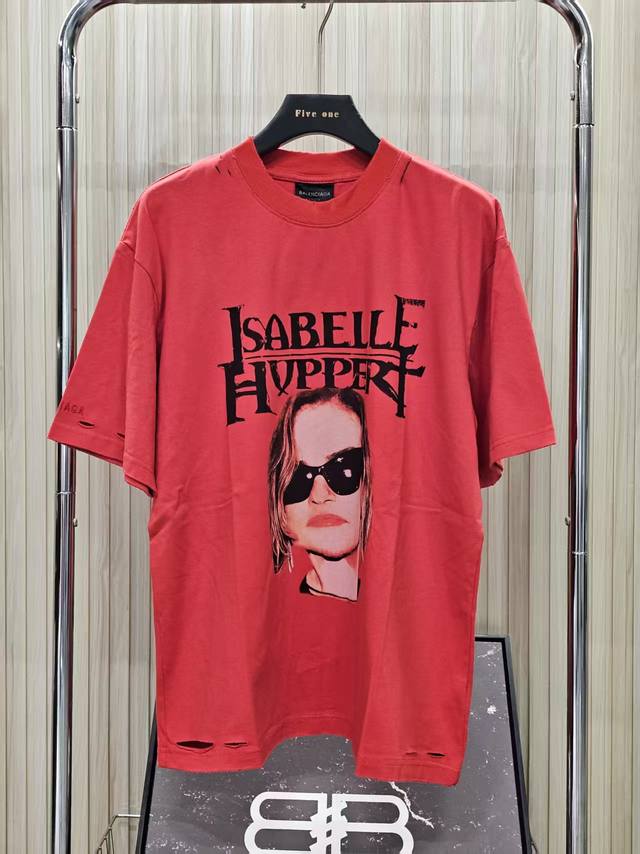 Balenciaga Parisian family Ss25 brand ambassador Fanclub series printed pattern