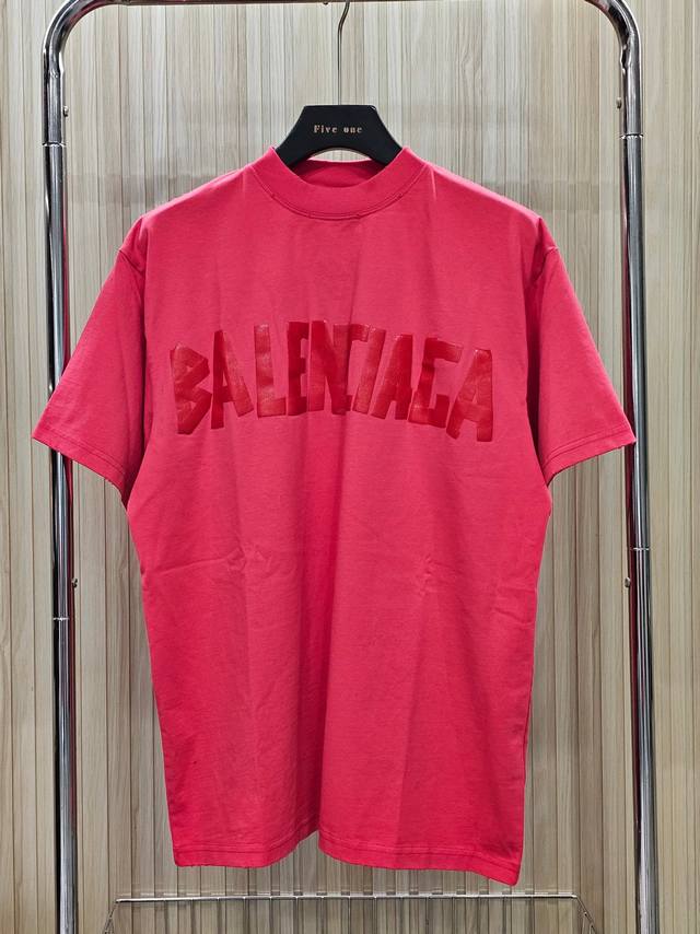 Balenciaga tape new black front and back letters are silver masking tape adhesiv