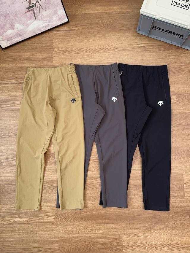 Descente's new summer ice silk comprehensive training sports casual trousers DDD
