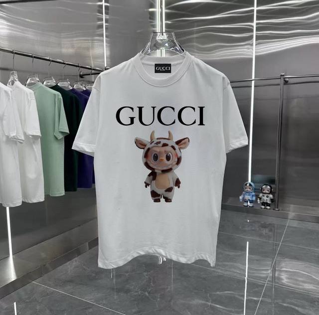 Gucci co-branded Pop Mart Labubu Zodiac Limited Edition Ox Series Counter Retro