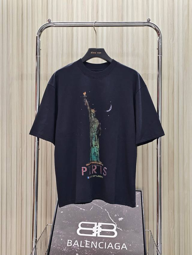 Balenciaga Balenciaga 24Ss new Zhang Xiaofei style Statue of Liberty short-sleev