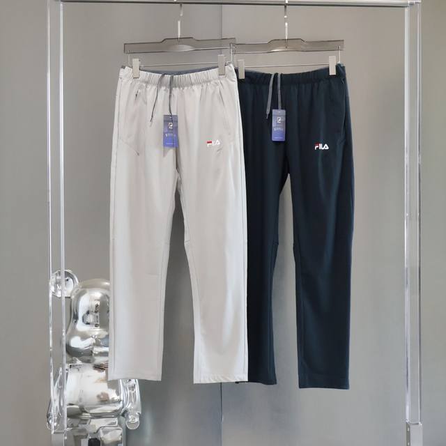 Fila Fusion 2025 Summer outdoor leisure sports small label quick-drying trousers