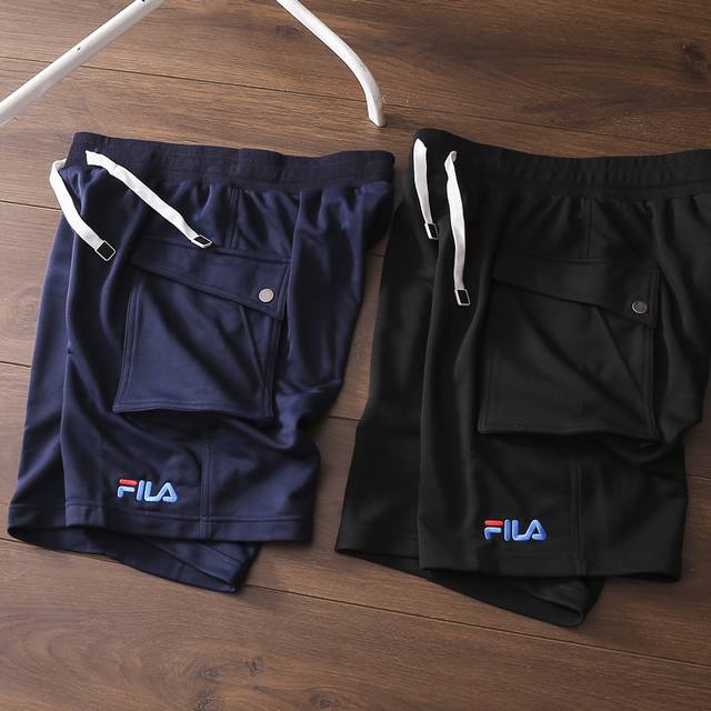Carefully selected goods! Fila's new men's casual sports work shorts! Classic a