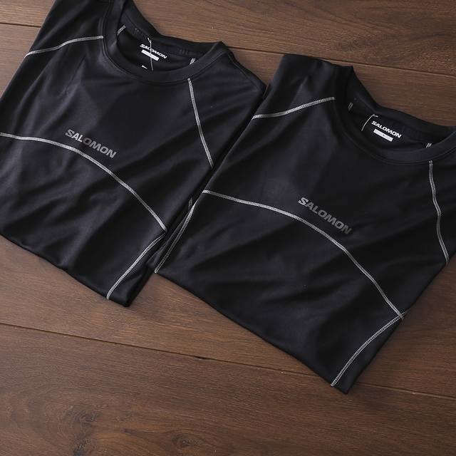 Carefully selected goods! Salomon's new men's quick-drying round neck short-sle