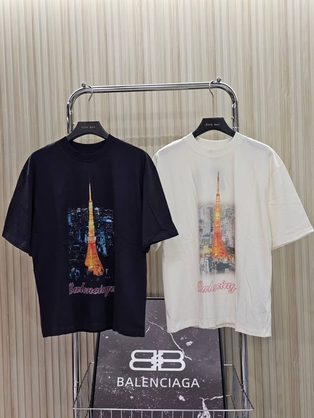 Balenciaga 24Ss Jingdong Ginza Limited Edition Black Night Scene White Day Scen