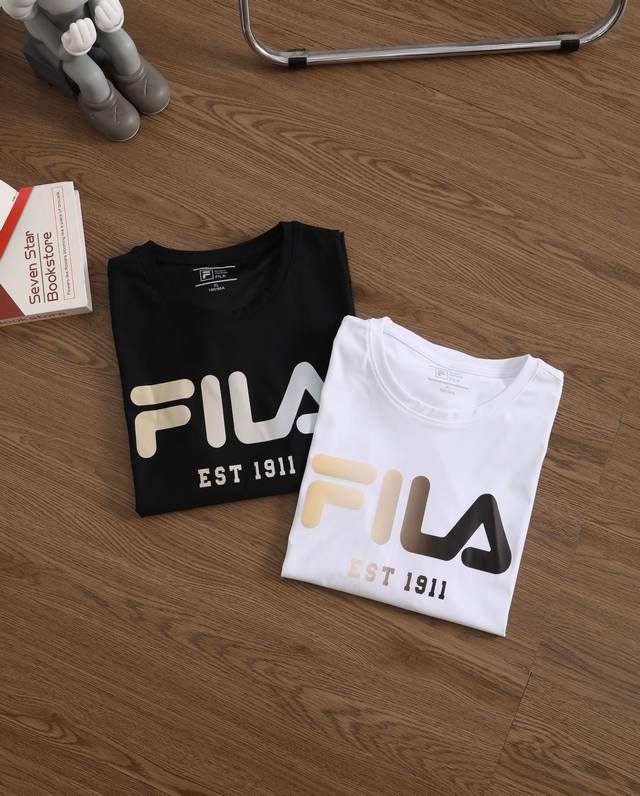 Carefully selected goods! Fila's new men's quick-drying round neck short-sleeve