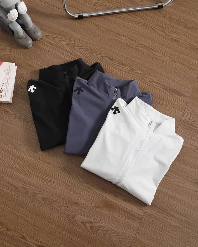 Carefully selected goods! Descente's new men's stand-up collar sunscreen jacket