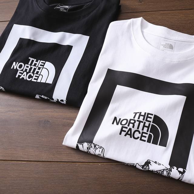 Carefully selected goods! The North Face's new men's round neck short-sleeved T