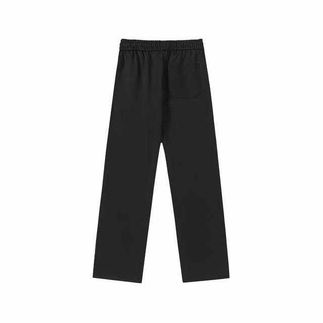 2571# Alo 2025 autumn new elastic casual pants, 360G counter custom fabric, high